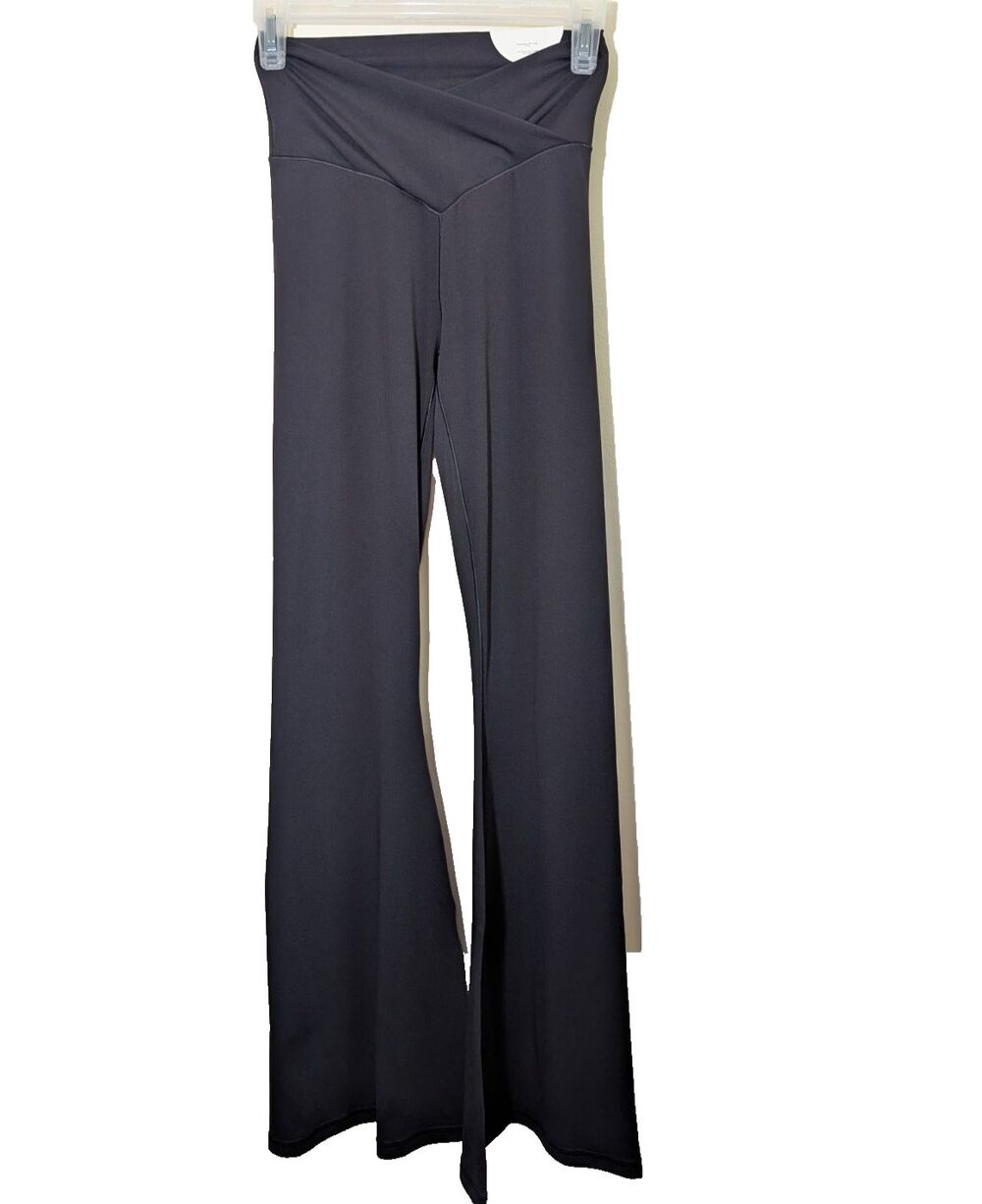 Offline By Aerie Legging Black Crossover Hi Rise Flare Athleisure Casual Medium